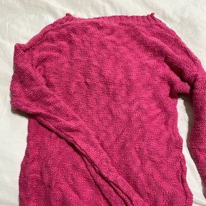 Hot pink sweater
